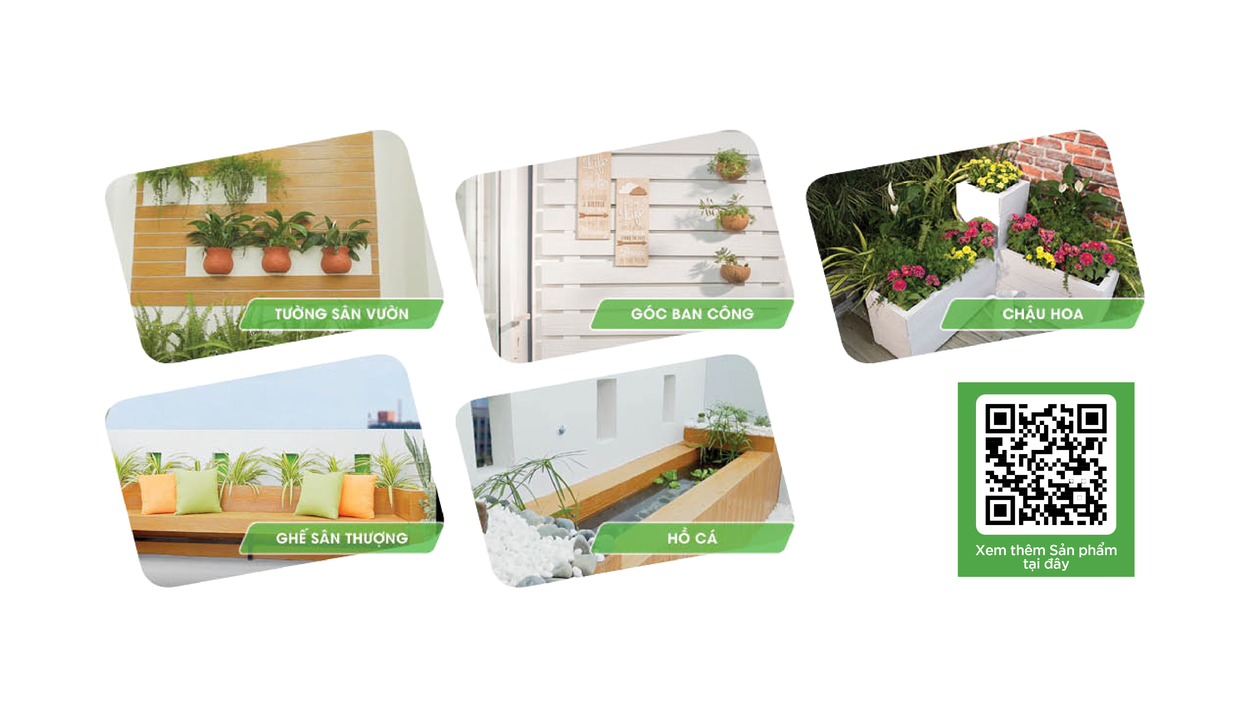 Ứng dụng của tấm vân gỗ DURAwood